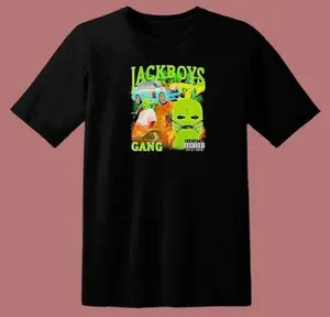 Jackboys Gang Parental 80s T-Shirt – Retro Hip Hop Graphic Tee for Men and Women