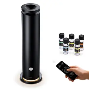 Scent Diffuser kit | Covers an area of ​​up to 1500 square feet | Cold-Air Diffusion Technology with | Touch and remote control | night light with 3 brightness levels | timer switch