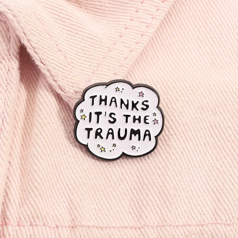 Creative Funny Lapel Alloy Brooch Pin, Cute Cartoon Badge for Daily Clothing Decor, Trendy All-match & Exquisite Brooch for Birthday Gift, Fashion Accessory, Emblem Badge Decoration