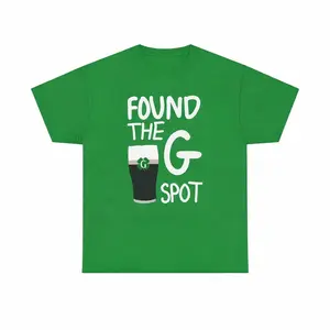 Found The G Shirt - Funny St. Patrick's Day T-shirt, Split The G Tee, Unisex Cotton Shirt