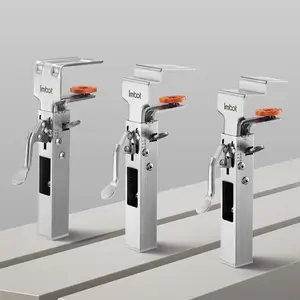 IMBOT Press-type Quick Drawer Fixture Stainless Steel Material Adjustable Clamping Thickness Drawer Panel Installation Tool Set with Replaceable Clamps