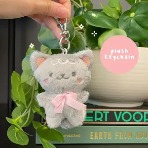 Pepper Cat Plush Keychain