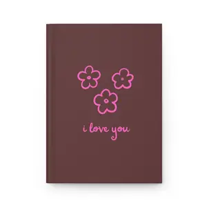 I Love You Hardcover Journal, Notebook, Diary-Manifestation Journal, Gratitude Journal, Self Care Journal,Positivity Journal, Mindfulness Journal, Anxiety Journal, Reflection Journal