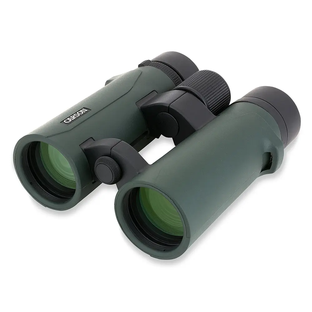 Carson RD-842 Open Bridge Compact Binoculars, HD Waterproof with Multi-Coated Optics