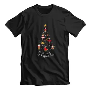 Christmas Nutcracker Squad Ballet Dance Women Girls T-Shirt