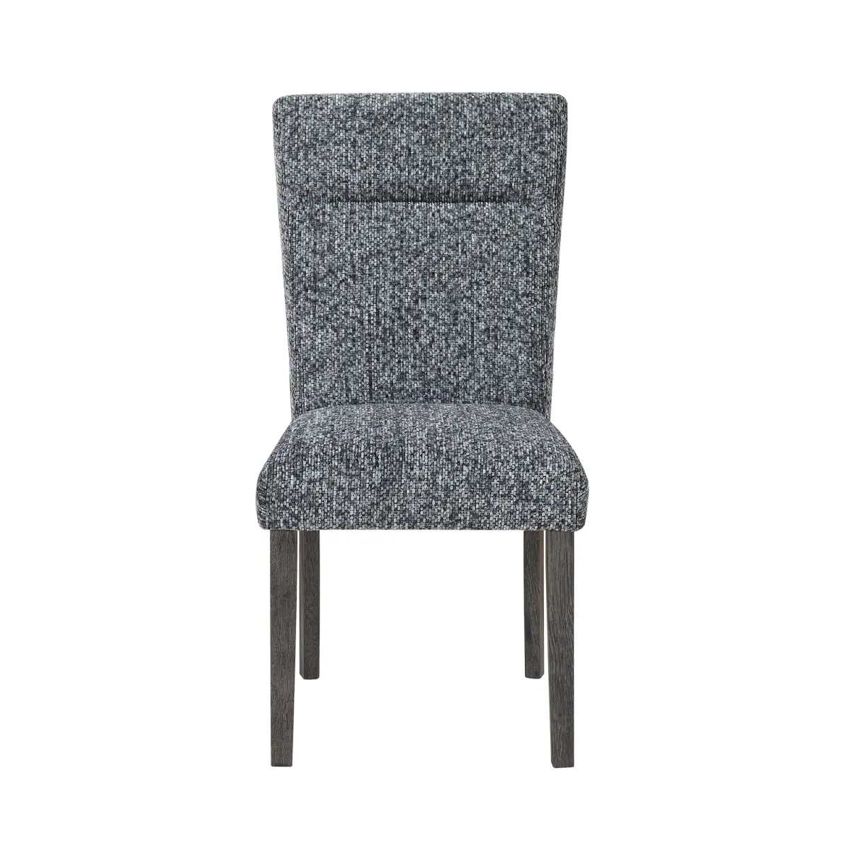 SHARON GREY Modern Dining Chairs (2-Pack) - Indoor Wood Side Chairs, Home Furniture with Fixed Solid Back, 18.00x22.50x39.00 in Dimensions