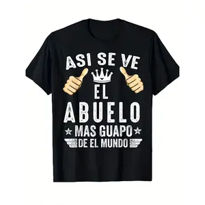 Funny Grandpa with Hand Raised Pattern Birthday Father's Day Gift "Asi se ve el Abuelo"