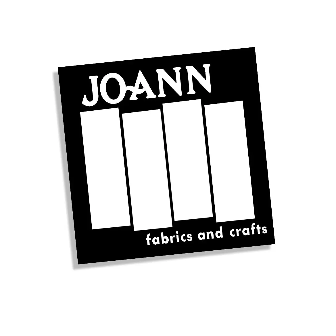 Joann Crafts Flag Punk sticker, 4x4 inches, XL in size. Joann Crafts Flag Punk sticker, 4x4 inches, XL in size.