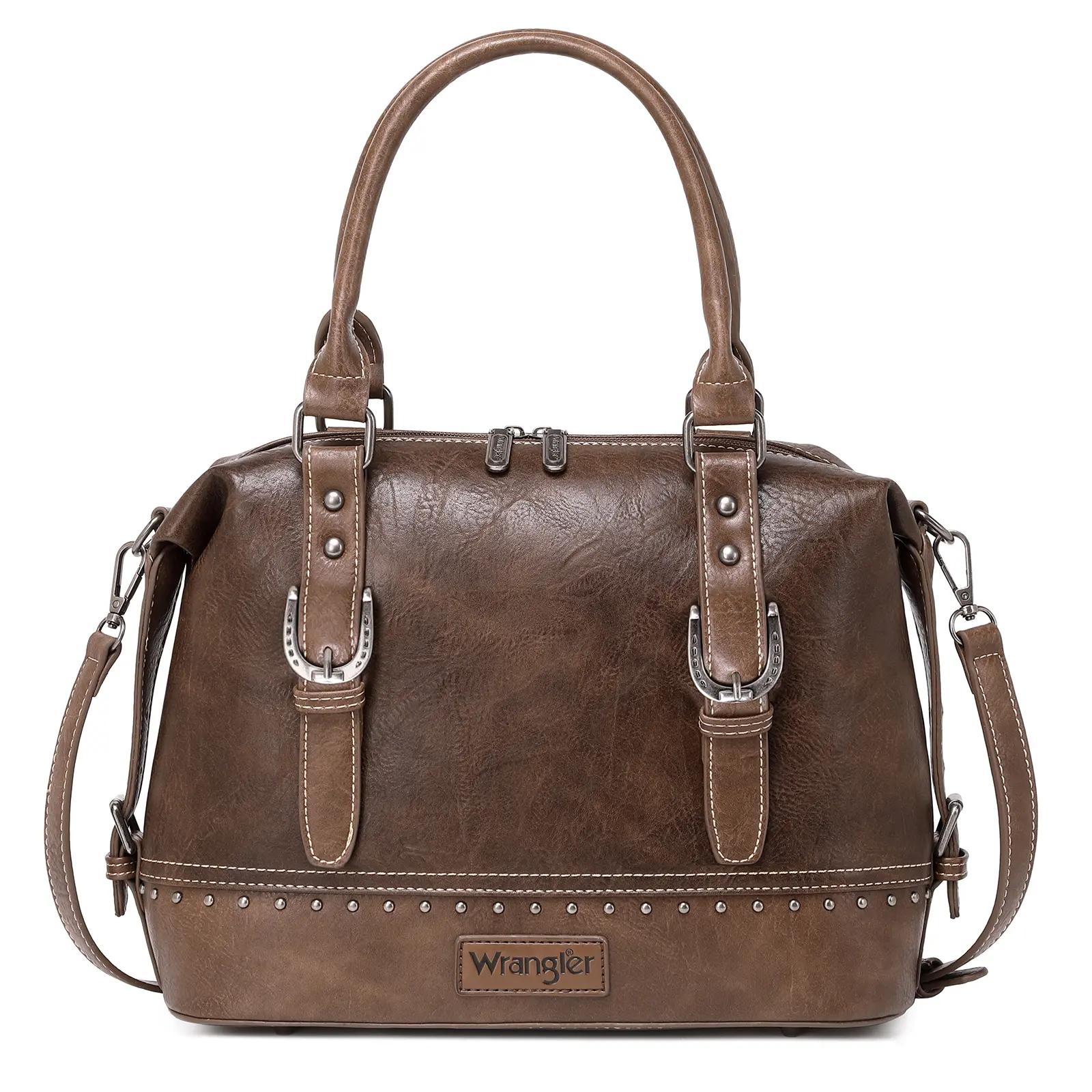 Wrangler Doctor Bag Top Handle Purse Hobo Shoulder Barrel Satchel Handbags for Women