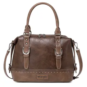 Wrangler Doctor Bag Top Handle Purse Hobo Shoulder Barrel Satchel Handbags for Women