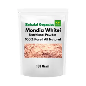 Mondia Whitei Root Powder – 100% Natural African Food Ingredient for Tea, Smoothies & Recipes