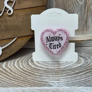Kindle Grip |Always Tired Grip | Kindle Accessory | Phone Grip | Book Lover Gift Kindle Grip |Always Tired Grip | Kindle Accessory | Phone Grip | Book Lover Gift