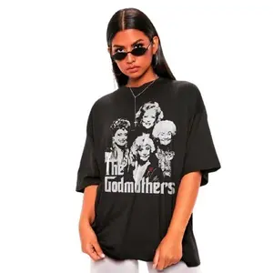The Golden Girls Godmother T-Shirt - Premium Cotton Tee for Fans
