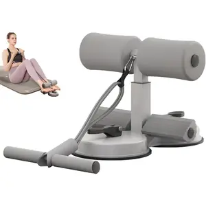 Portable Sit Up Bar Foot Holder Adjustable Abs Workout Equipment for Home Gym 3-Level Height Adjustment with Thickened Foam & Stainless Steel No Warranty Ab Crunch Machine