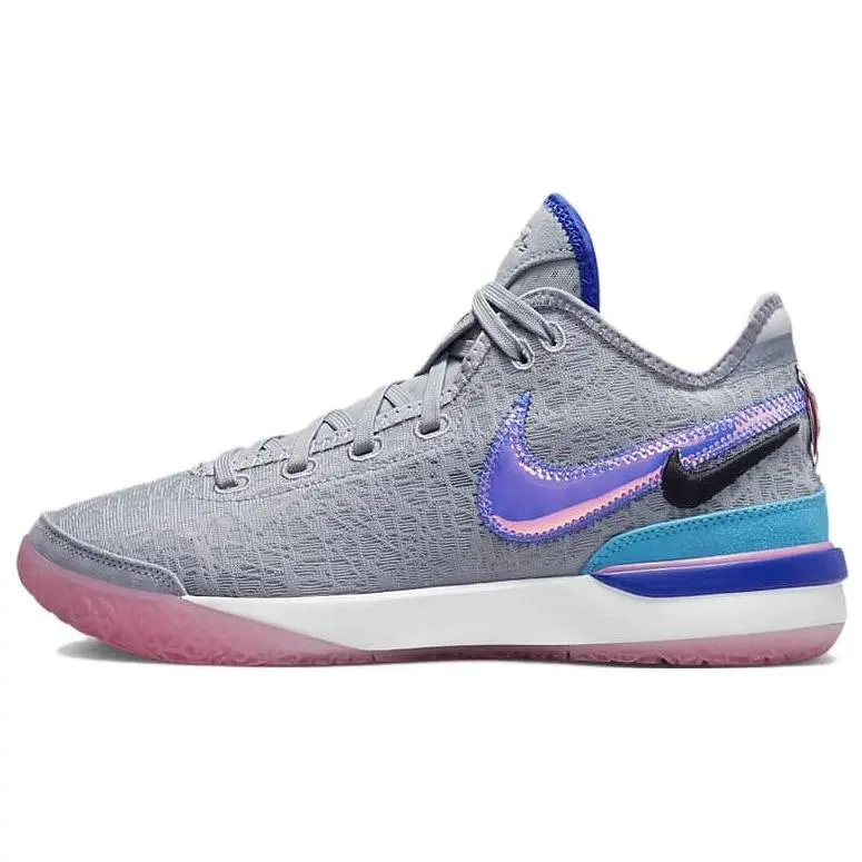 Nike Zoom LeBron Nxxt Gen EP 1984 Versatile Low Top Basketball Shoes Men's Grey DR8788-002