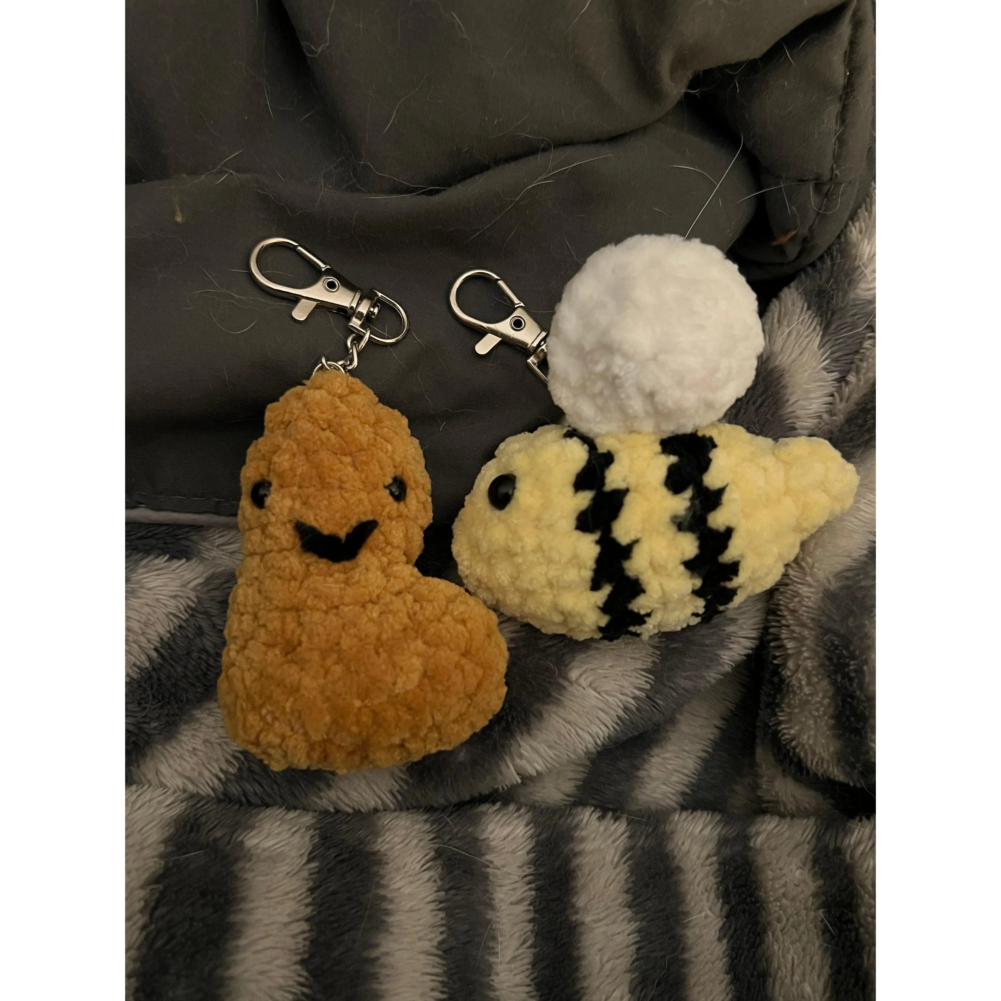 Chicken Nugget Keychain