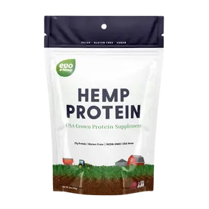 Evo Hemp Hempseed Protein Powder Supplement, No Whey, 21g Protein [30 Servings]