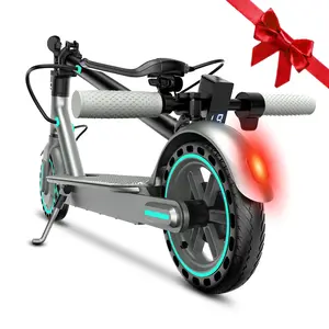 Foldable Electric Scooter, 350W Motor, 8.5-inch Solid Tires, 19 MPH Top Speed, Display Screen, 3 Speed Modes, Large Capacity Battery, Portable Design, Urban Commuting Scooter, Suitable for Adults