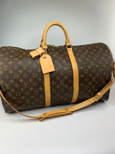 Pre-owned canvas Travel Bags Louis Keepall 55 Bandouliere