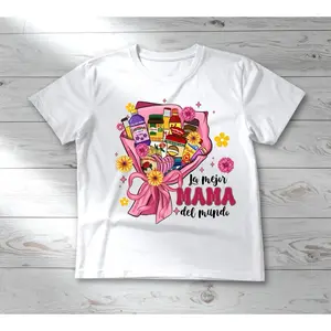 Cotton Short Sleeve  T-Shirt Mother's Day 2026 Tshirt