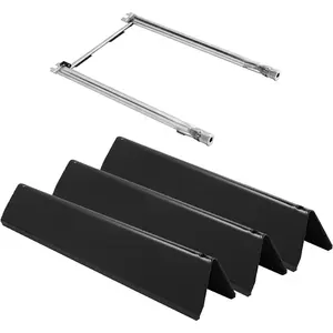 Spirit E-210 7635 Flavorizer Bars 69785 Burner Grill Replacement  for Weber Spirit and Spirit II 200 Series E-210 S-210 E-220 S-220 ii E-210 II S-210 II E-220 II S-220 Spirit 2 GS4 Grill