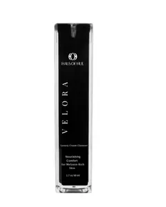 Haus of Hue Velora Milk Cleanser - Luxury Cream Cleanser for Melanin-Rich Skin - Nourishing Comfort Formula - 1.7 oz / 50 ml Facial Cleansing