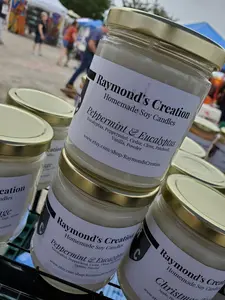 Peppermint Scented Candles