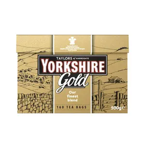 Pillow Tea Bags, 160 Count (Pack of 1), Premium Blend, Rich, Smooth, and Satisfying, Classic British Breakfast Blend, Caffeinated, Enjoy Hot or Iced, 160 Teabags