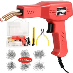 Upgraded Plastic Welder, Staples, Pure Copper Transformer, Rapid Heating, Plastic Welding Kit, Hot Stapler Kit, Plastic Welder Gun Kit, Car Bumper Repair Kit, Plastic Repair Kit