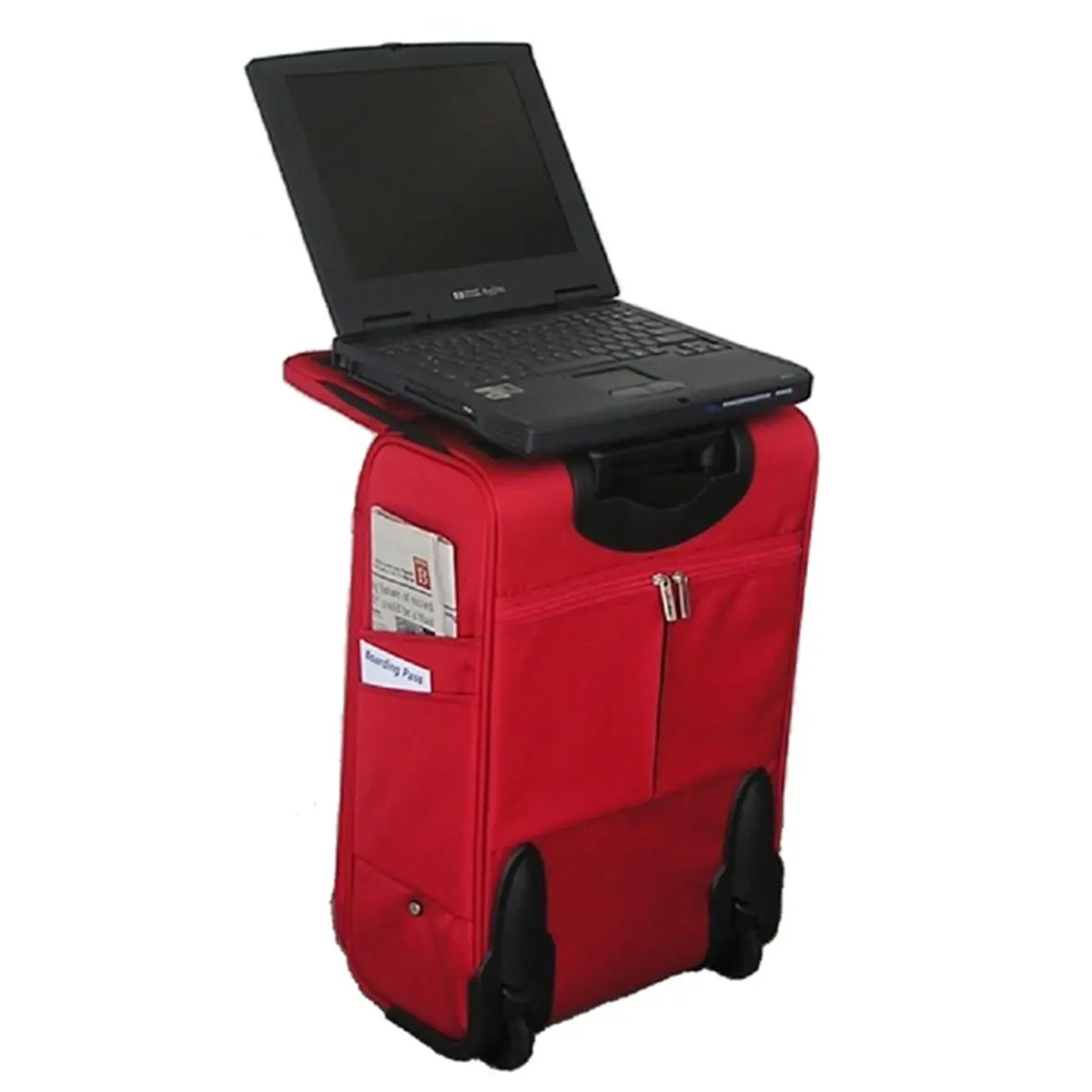 212 MAIN Seatkase 22 In. Lightweight Portable Carry-On Luggage - Auto-Locking, Flip-Top, Seat Function Travel Bag