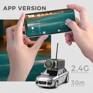 WL-1/64 Remote Control Car With Camera | FPV Mini RC Car for Indoor Play