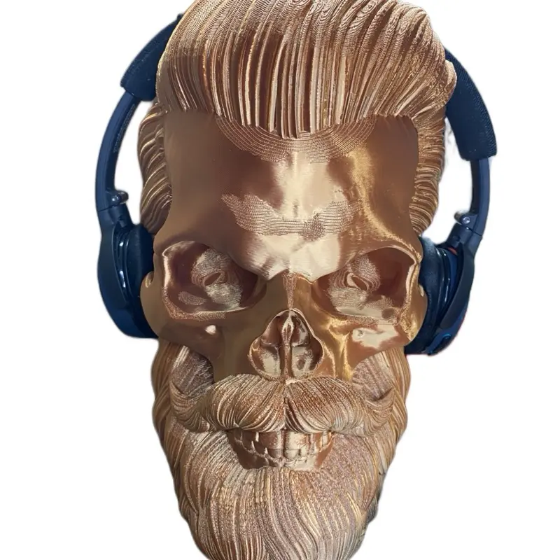 Bearded Skull headphone/ headset holder