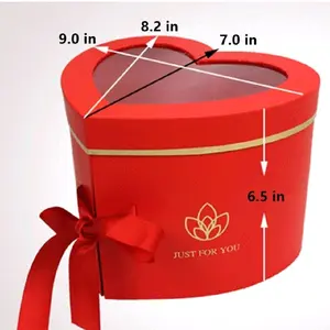 Three-layer revolving Flower gift box for floral arrangements.  Order now and elevate your floral arrangements today!