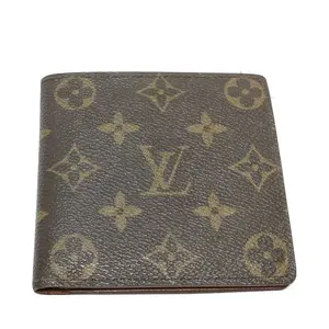 Pre-owned Louis Vuitton Canvas Small Leather Goods Mongoram Marco Wallet (262477941)