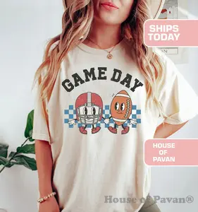 Football Game Day Shirt, T-Mom Shirt, Football Shirt For Women