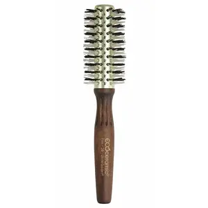 Olivia Garden Eco Ceramic Firm Bristles Round Thermal Hair Brush 2 1/8" - EC-26F