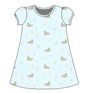 PREORDER Pippa Play Dress- Ducks on the Pond