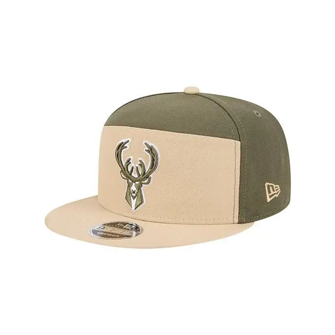 New Era 9Fifty Color Pack 2Tone Seven-Panel Milwaukee Bucks Snapback Hat