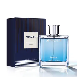 MIVASUN Midnight Marine Eau De Parfum 100ml Unisex Aromatic Aquatic Ocean Fresh Woody Perfume with Bergamot Coconut Amber Long Lasting Luxury Arabian Fragrance for Men Women Premium Gift MIVASUN cologne【C】