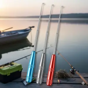 Lightweight Stainless Steel Deep Throat Hook Remover Fast Release Fishing Tool Safe Hook Extractor for Bass Trout Tangle Proof Topwater Lure Crankbait for Freshwater Saltwater 7.3cm 11g