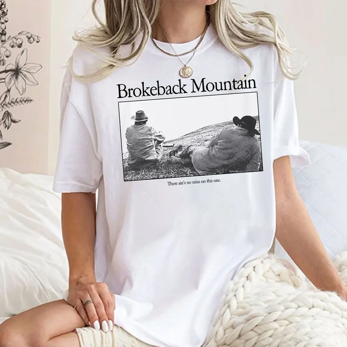 Brokeback Mountain Movie Shirt, Graphic Tee, Movie Lover, Gay Cinema, Cinephile Shirt, LGBTQ Pride Shirt, LGBT Gift,Funny Pride T-Shirt