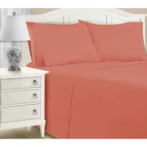 Superior 1200TC Cotton Blend Deep Pocket Bed Sheet Set, Queen