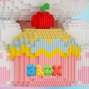 Bolx Toy 3D Micro Blocks Anime Figure (K)