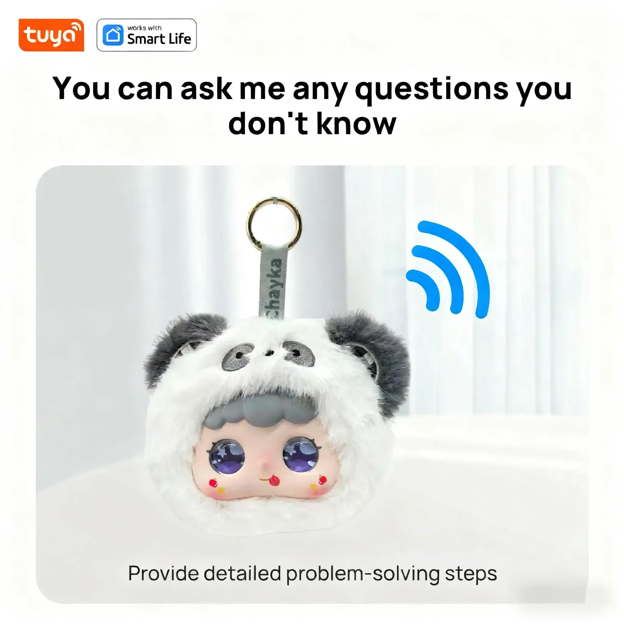 AI Trendy Plush Toy – Powered by OpenAI & GPT Large Models. Ask it