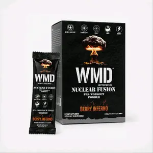 WMD Nuclear Fusion Pre-Workout Sachets – Berry Inferno, 20 Count