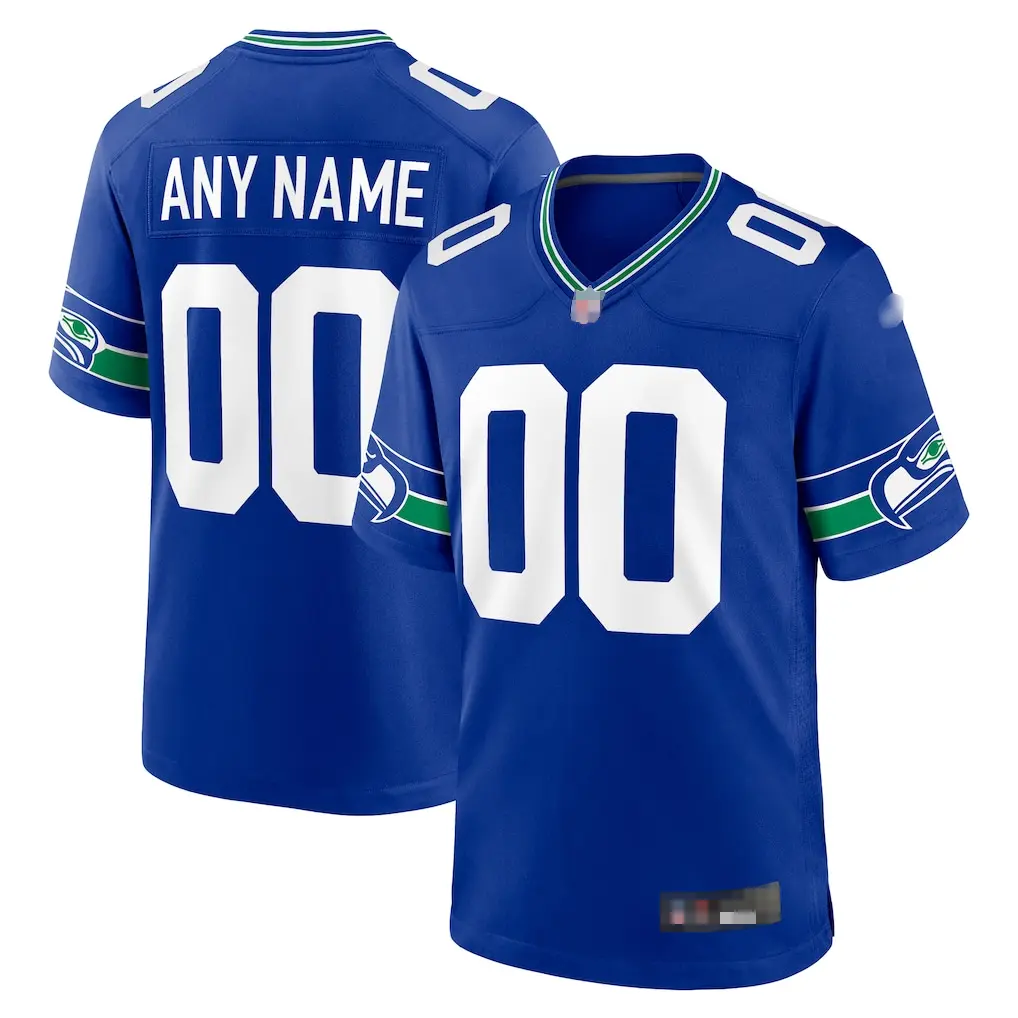Seattle Pro Football Fan Jersey Collection – Custom Name & Number OR #11 #14 #21 #10 #3 Game Day Style – Navy White Charcoal – US Stock Ready to Ship