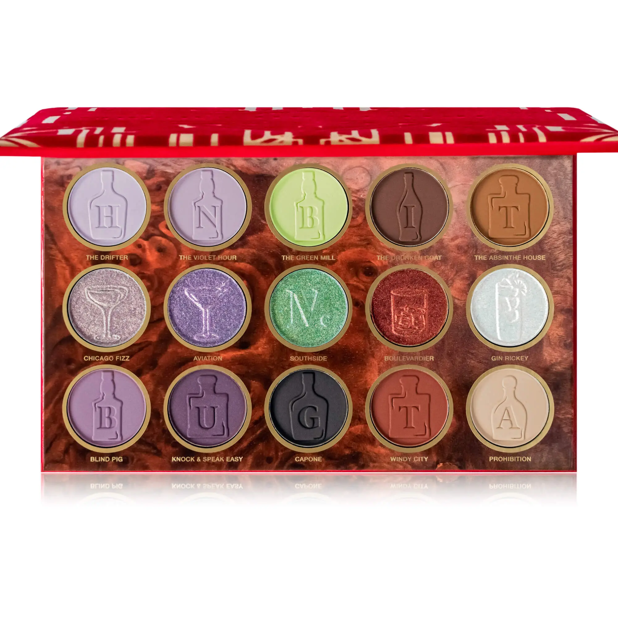 Chicago Speakeasy - 15 Pigmented Shade Eyeshadow Palette - Cruelty Free Makeup