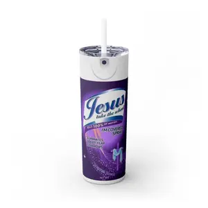 Jesus take the wheel Tumbler with Straw, 20oz