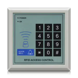 ID Card Swipe Access Control Machine Non Time Attendance Password All in One Complete Electronic System Installation D1
