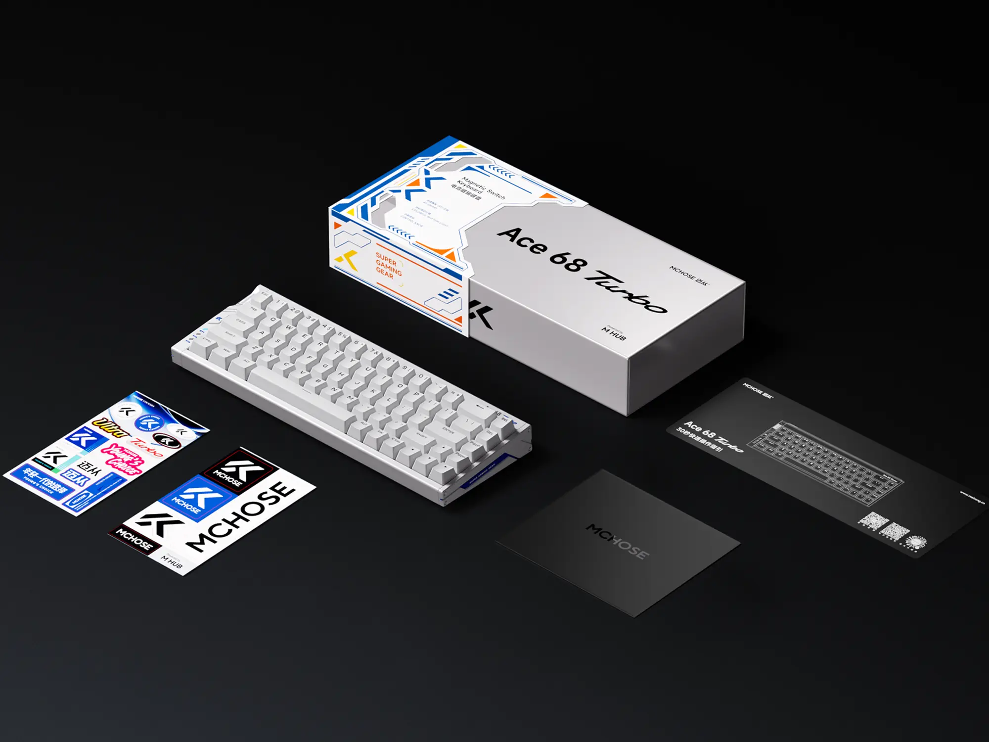 MCHOSE Ace 68 Turbo 16KHz Magnetic Keyboard, 0.06ms Low Latency 68